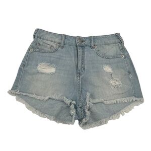 BCBGeneration Distressed Cut Off Jean Shorts Size 25 Women’s